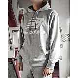 Толстовка New Balance NB ESSENTIALS STACKED LOGO PO