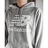 Толстовка New Balance NB ESSENTIALS STACKED LOGO PO