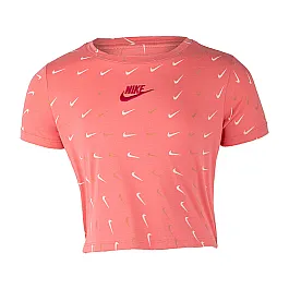 Футболка Nike G NSW TEE CROP SWOOSHFETTI