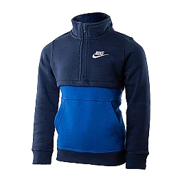 Кофта Nike B NSW CLUB HALF ZIP