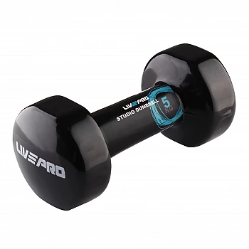 Гантель вінілова 1шт LivePro STUDIO DUMBBELL