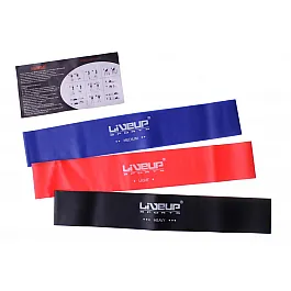 Фітнес гумка LiveUp LOOP BAND червоний