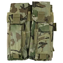 Підсумок під магазини АК KOMBAT UK Double Mag Pouch with PISTOL Mag