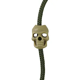 Стопери для шнурка 10шт KOMBAT UK Skull Cord Stoppers