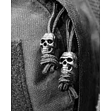 Стопери для шнурка 10шт KOMBAT UK Skull Cord Stoppers