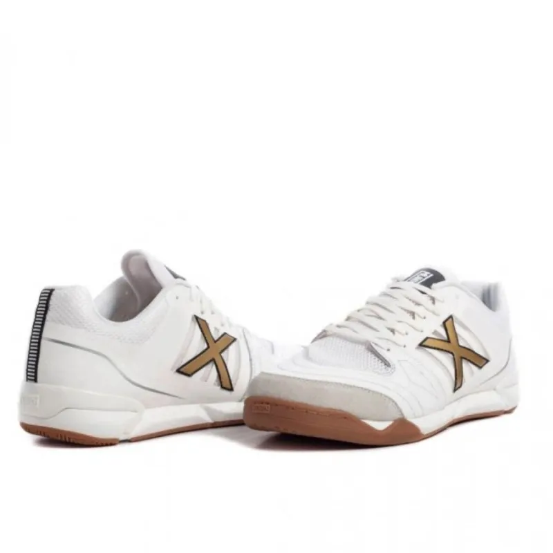 Футзалки MUNICH PRISMA бело-золотой 44 р.