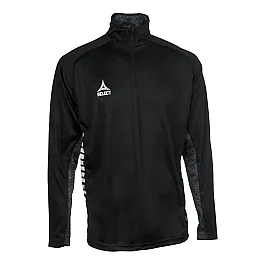 Тренувальна кофта SELECT Spain training sweat 1/2 zip (010) чорний, XXXL