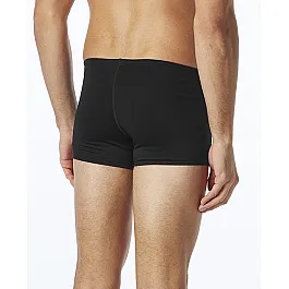 Чоловічі купальні плавки-боксери TYR Solid Square Leg, Black, 30, Black