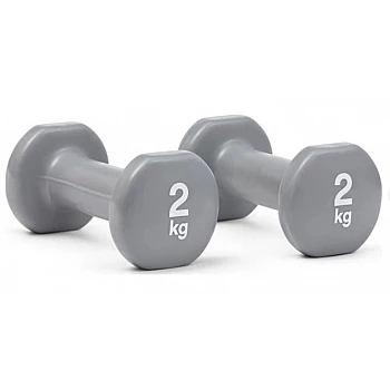 Гантелі Reebok Dumbbells сірий Уні 2 кг