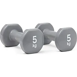 Гантелі Reebok Dumbbells сірий Уні 5 кг