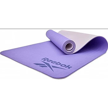 Двосторонній килимок для йоги Reebok Double Sided Yoga Mat фіолетовий Уні 173 х 61 х 0,4 см