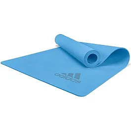 Килимок для йоги Adidas Premium Yoga Mat блакитний Уні 176 х 61 х 0,5 см