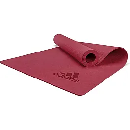 Килимок для йоги Adidas Premium Yoga Mat червоний Уні 176 х 61 х 0,5 см