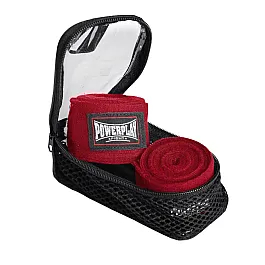 Бинти для боксу PowerPlay 3046 Червоні NYLON (3м)