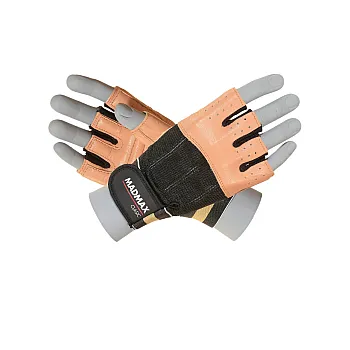 Рукавички для фітнесу MadMax MFG-248 Clasic Brown M
