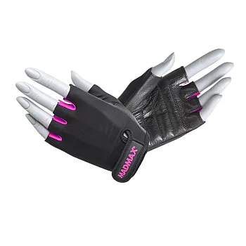 Рукавички для фітнесу MadMax MFG-251 Rainbow Pink S