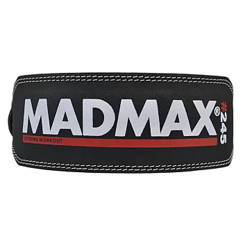 Пояс для важкої атлетики MadMax MFB-245 Full leather шкіряний Black L