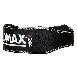 Пояс для важкої атлетики MadMax MFB-244 Sandwich шкіряний Black L