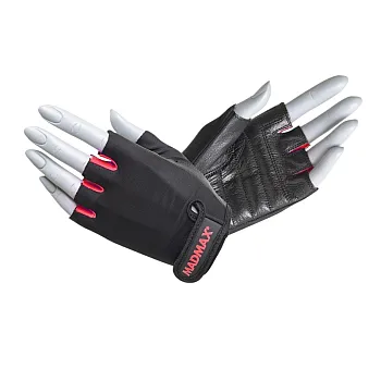 Рукавички для фітнесу MadMax MFG-251 Rainbow Rubine Red L