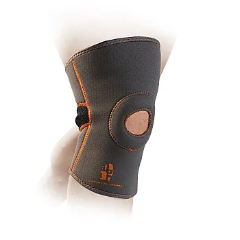 Наколінник MadMax MFA-297 Knee Support with Patella Stabilizer Dark Grey/Orange L