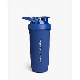 Шейкер спортивний SmartShake металевий Reforce Stainless Steel 30oz/900ml Navy Blue