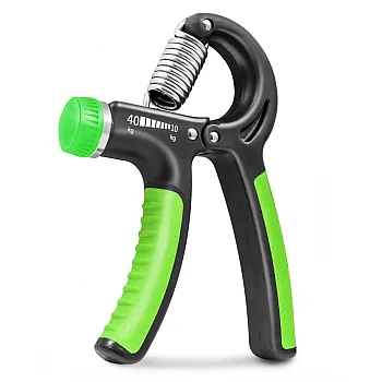 Еспандер кистьовий PowerPlay PP-4323 з регульованим навантаженням 10-40 кг. Strength Grip Чорно-зелений