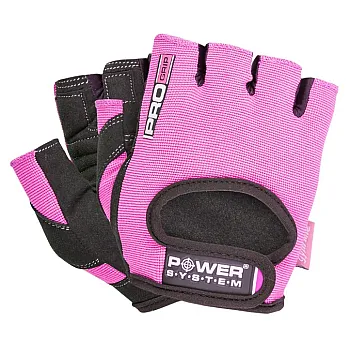 Рукавички для фітнесу Power System PS-2250 Pro Grip жіночі Pink M
