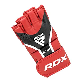 Рукавиці для ММА RDX AURA PLUS T-17 Red/Black XL