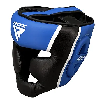 Боксерський шолом RDX AURA PLUS T-17 Blue/Black S
