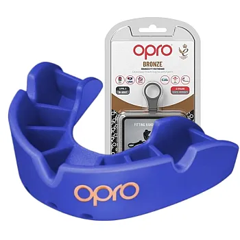 Капа OPRO Bronze доросла (вік 11+) Blue (art.102500002)