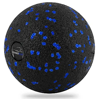 Масажний м'яч PowerPlay PP-4351 Epp Massage Ball (d10) Чорно/Синій