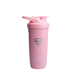 Шейкер спортивний SmartShake Reforce 900ml Supergirl Pink