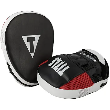 Лапи боксерські TITLE Boxing Aerovent Excel Incredi-Mitts 2.0 Black/Red/White