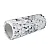 Масажний ролик (роллер) PowerPlay 4025 Massage Roller Сіро-чорний (33x15см.)