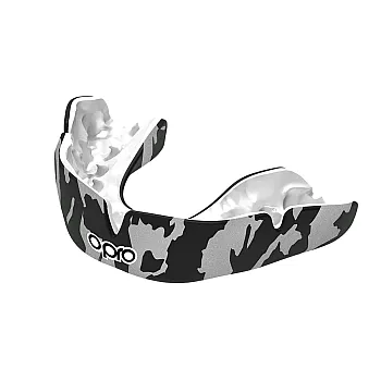 Капа OPRO Instant CAMO доросла (вік 11+) Black/White (art.102523002)