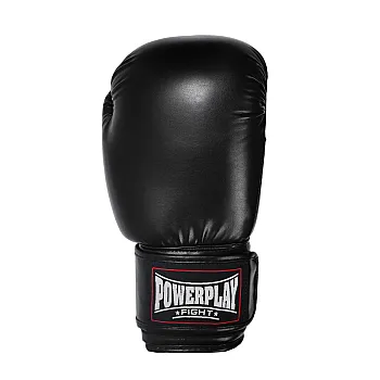 Боксерські рукавиці PowerPlay 3004 Classic Чорні 8 унцій