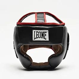 Боксерський шолом Leone CS426 FULL COVER Black M