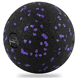 Масажний м'яч PowerPlay PP-4350 Epp Massage Ball (d8) Чорно/Фіолетовий