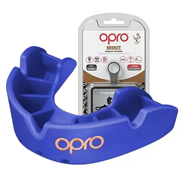 Капа OPRO Bronze дитяча (вік до 10) Blue (art.102501002)