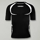 Футболка LEGEA TAIPEI MC Черно-белый фото товара