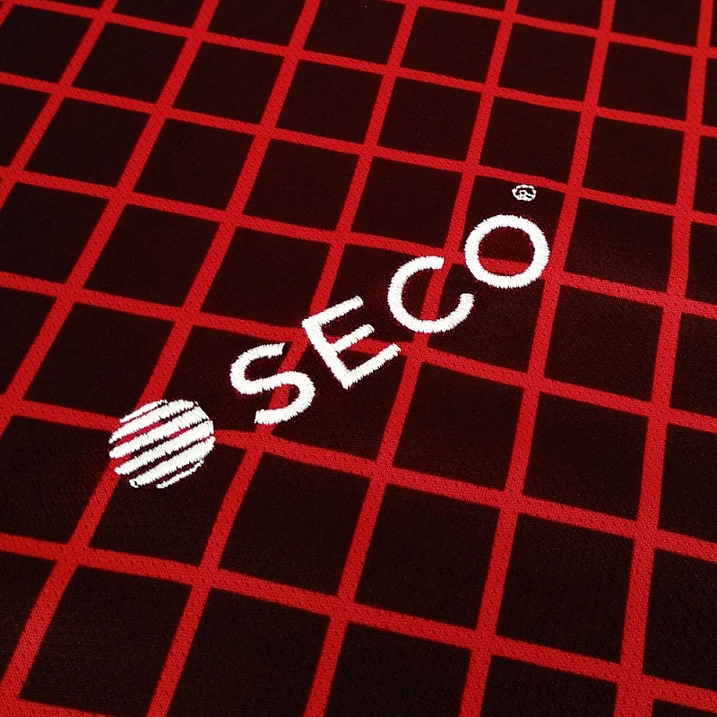 Футбольна форма SECO® Geometry Set чорно-червона фото товару