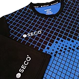 Футбольная форма SECO® Geometry Set черно-синяя фото товара