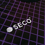 Футбольна форма SECO® Geometry Set чорно-фіолетова фото товару