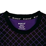 Футбольна форма SECO® Geometry Set чорно-фіолетова фото товару