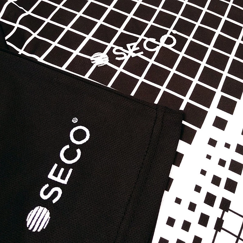 Футбольна форма SECO® Geometry Set чорно-біла фото товару