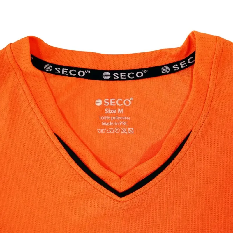 Футбольна форма SECO® Basic Set помаранчево-чорна фото товару