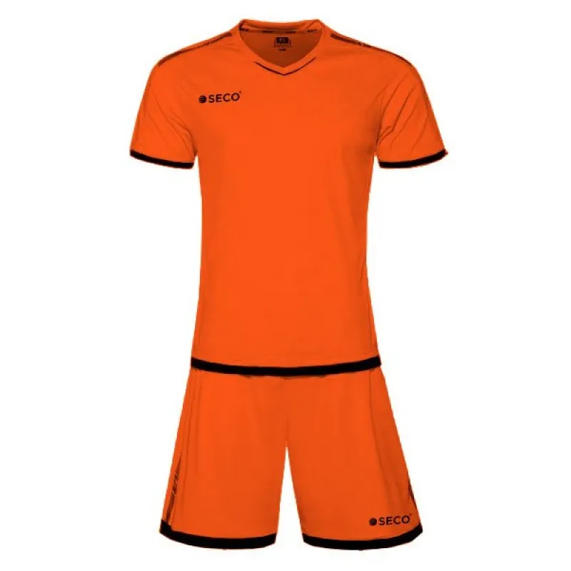 Футбольна форма SECO® Basic Set помаранчево-чорна фото товару