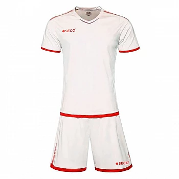 Футбольна форма SECO® Basic Set біло-червона