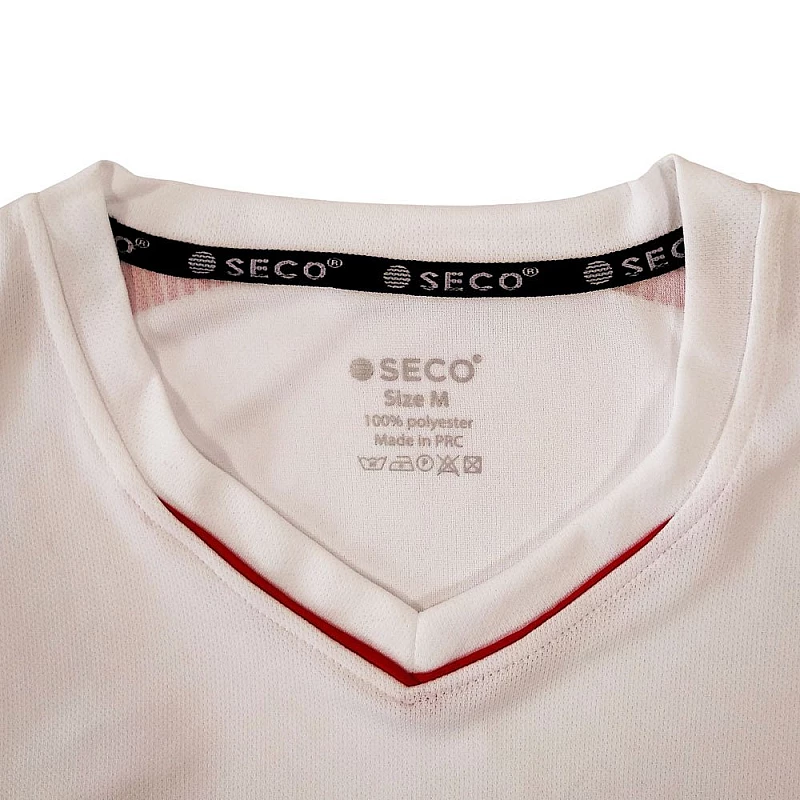 Футбольная форма SECO® Basic Set бело-красная фото товара