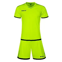 Футбольна форма SECO® Basic Set салатово-чорна